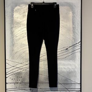 Melanie Lyne Kayla Ponte High Rise Legging Pants Size 2 Black